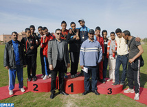 Championnat régional de cross-country  scolaire à Marrakech