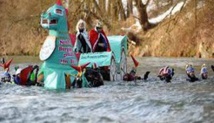 Insolite : Course dans le Danube