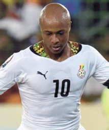 ​La déception d’Andre Ayew