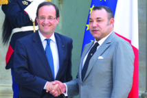 Entretien entre  S.M Mohammed VI et François Hollande