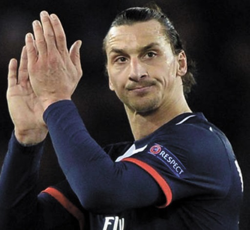 Top 20 des sportifs les mieux payés en 2014 : Zlatan Ibrahimovic Suède (Football)