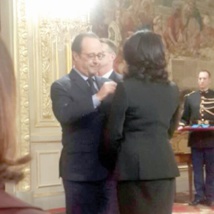 ​Nawal El Moutawakel faite Chevalier de la Légion d’Honneur