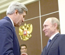 Kerry rencontre Poutine à Sotchi