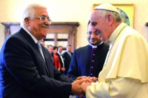 Mahmoud Abbas reçu  au Vatican par le pape François