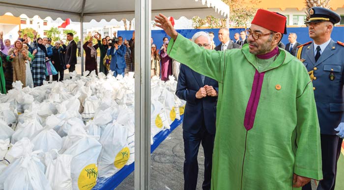 a Majesté le Roi lance à Rabat l'opération nationale “Ramadan 1445” qui bénéficiera à un million de ménages