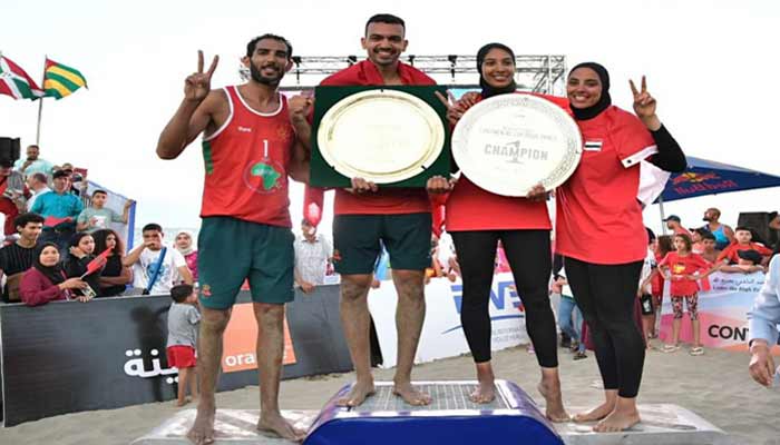 Championnat d’Afrique de beach-volley: Consécration et qualification aux JO du tandem marocain