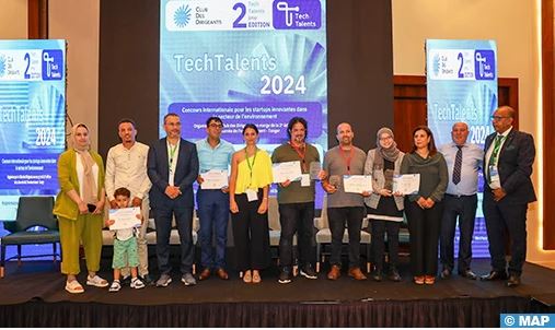 Tanger. Remise des prix aux lauréats du Concours "Tech Talents" pour les startups innovantes dans le domaine de l'environnement