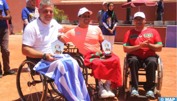 Tournoi international de tennis en fauteuil roulant: Siscar Meseguer et Wend Britta remportent le titre à Marrakech