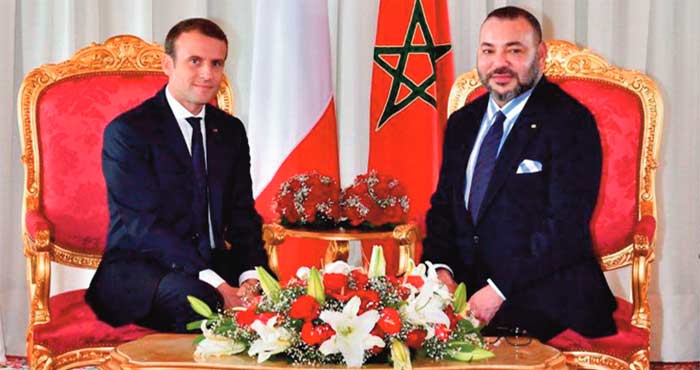 SM le Roi adresse un message au Président de la République Française, Son Excellence M. Emmanuel Macron