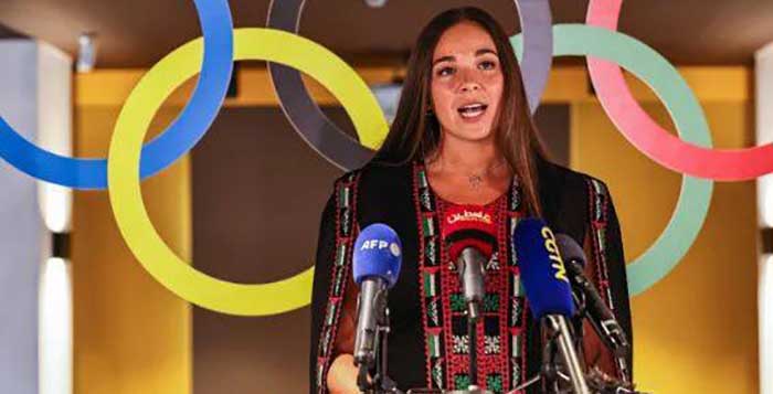 La Palestinienne Tarazi veut incarner « un espoir » par le sport