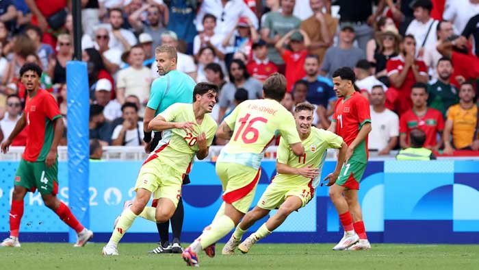 La Roja met un terme au rêve olympique des Lionceaux