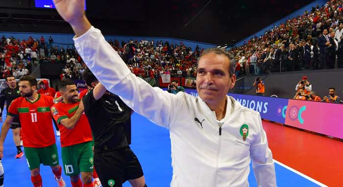 Futsal: Hicham Dguig désigné meilleur entraîneur au monde de l’année 2023