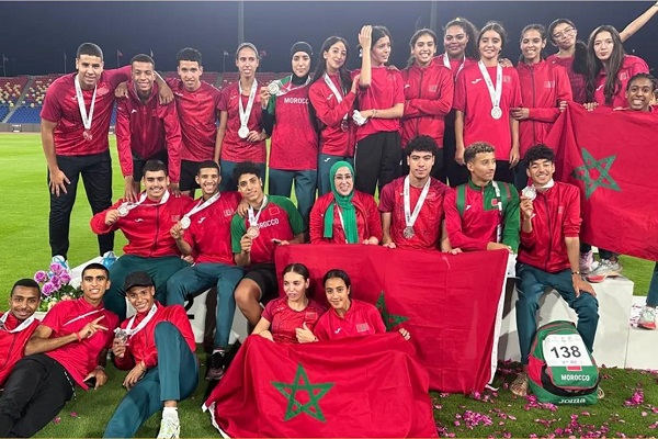 Cérémonie en l'honneur de l’équipe nationale sacrée au championnat arabe d’athlétisme U18