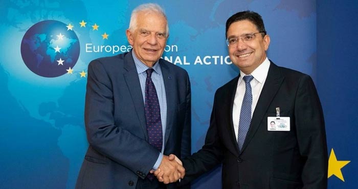 Entretiens à New York entre Nasser Bourita et Josep Borrell