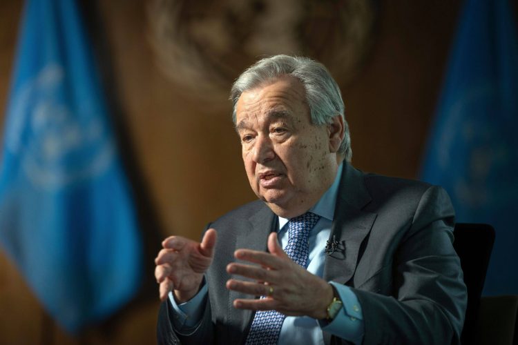 Guterres s’inquiète du blocage par Ager du processus politique