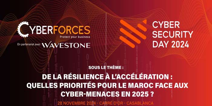 La 2ème édition du Cyber Security Day prévue le 28 novembre à Casablanca