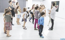 Les enfants célèbrent l'anniversaire du musée de Rabat