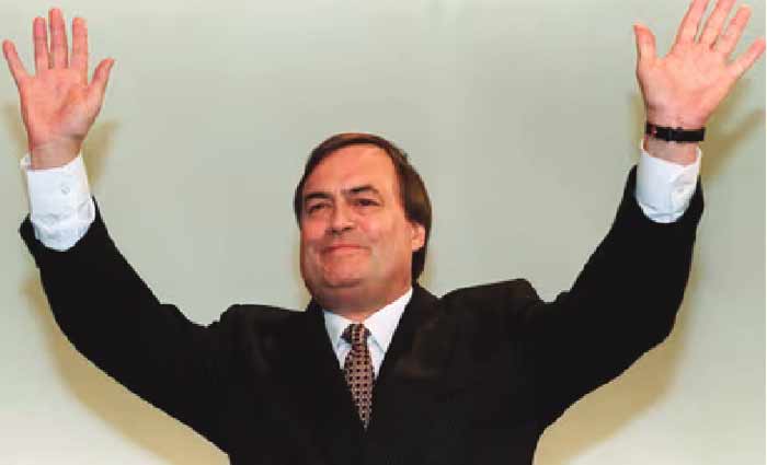 John Prescott.  "Colosse" du Labour à la personnalité haute en couleur