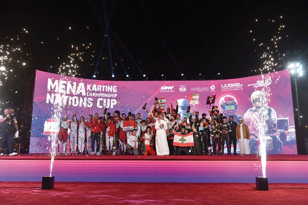 Karting : Le Maroc deuxième de la MENA Nations Cup au Qatar