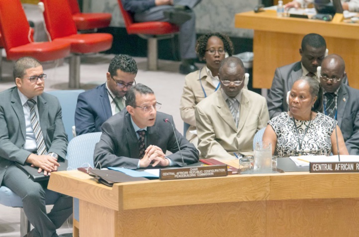 Abderrazzak Laassel, représentant permanent adjoint du Maroc à l'ONU.         									                                                Photo UN