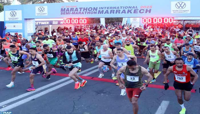 Marathon international de Marrakech : Le Kényan Alfonce Kigen Kibiwott et l’Éthiopienne Beyenne Tifri Tsegaye remportent la 35ème édition