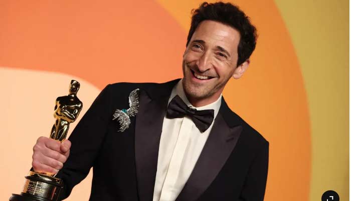 Adrien Brody bat le record du plus long discours aux Oscars