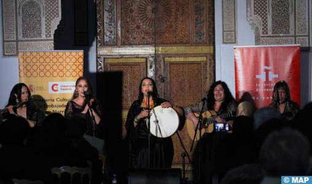 Soirée artistique au rythme d'une fusion de musiques méditerranéennes à Marrakech