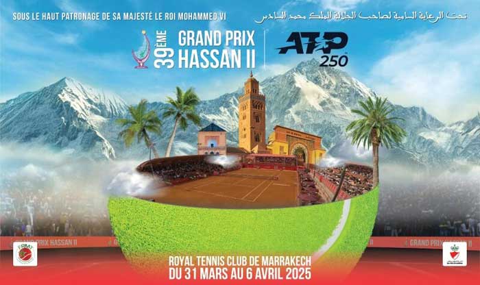 Le RTCMA s’apprête à accueillir le 39ème Grand Prix Hassan II de tennis