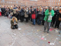 Cérémonie à Paris en hommage aux 149 victimes des attentats terroristes de Paris