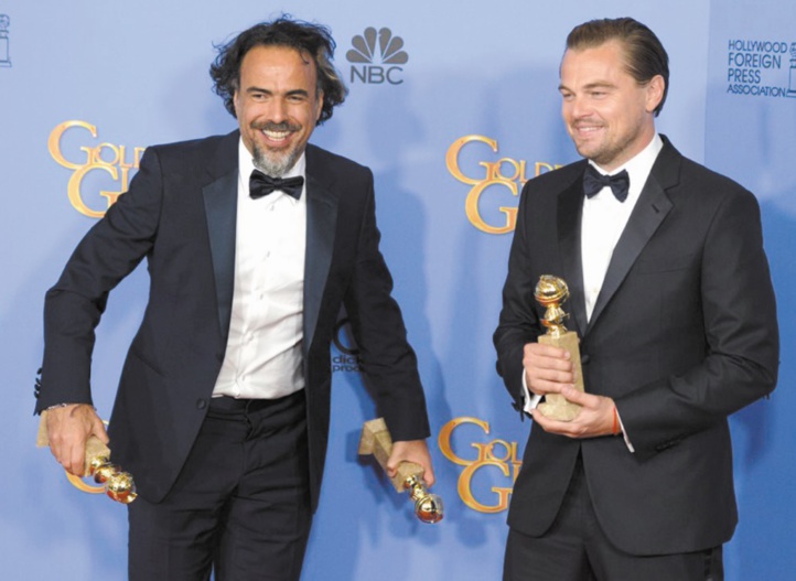 “The Revenant”  et Leonardo DiCaprio au sommet des  Golden Globes