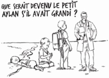 La reine de Jordanie répond au dessin de Charlie Hebdo sur le petit Aylan