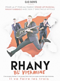 Rhany Kabbadj présente son stand-up musical à Rabat