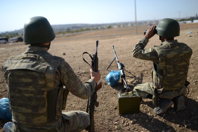 Quatrième jour de bombardements turcs sur Azaz et environs