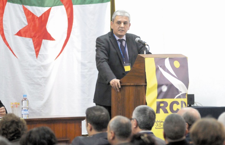 Mohcine Belabbas, président du RCD.