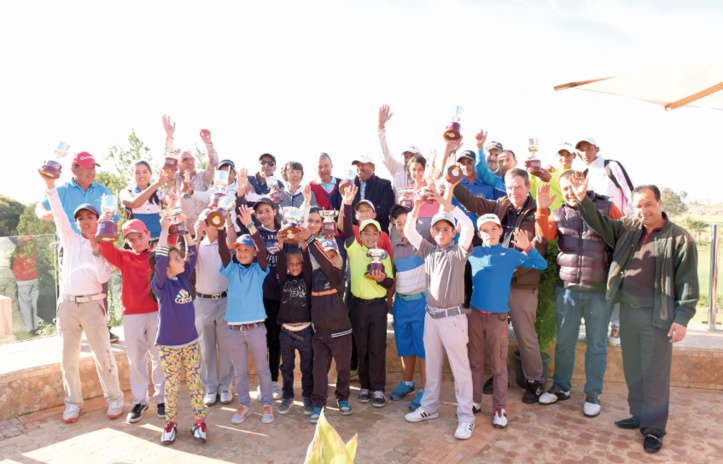 Participation massive au Junior Tour de golf