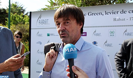 Nicola Hulot à la première édition des “Entretiens de Rabat”