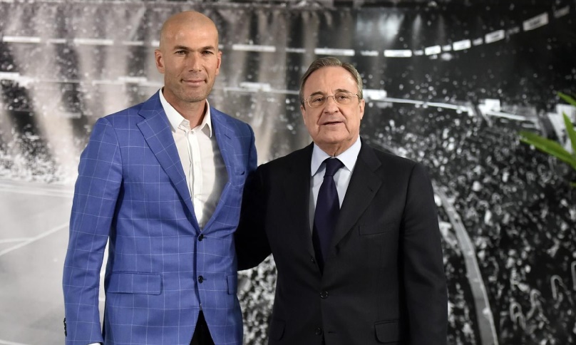 Florentino Pérez: Avec Zidane, une belle histoire d’amour