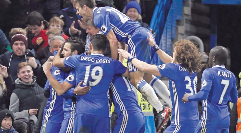 ​Treize victoires de rang pour Chelsea