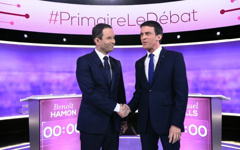 Les deux prétendants socialistes à la présidentielle française affichent leurs divergences