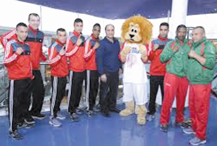 Préparation du "Morocco Atlas Lions"  à la World Boxing Series