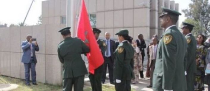 Le drapeau marocain hissé au siège de l’UA