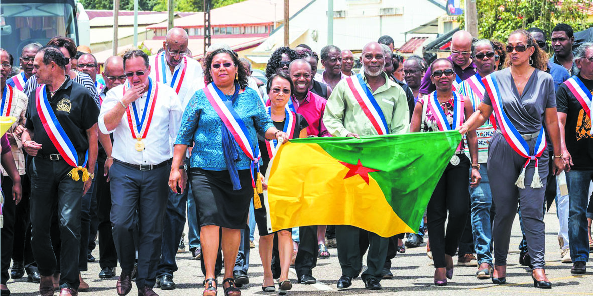 La Guyane réclame  un statut particulier