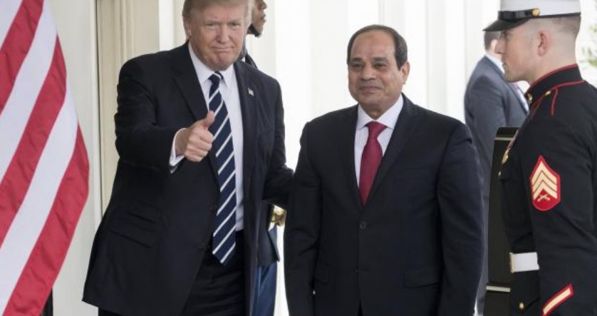 Trump loue le "travail fantastique" du président Sissi en Egypte