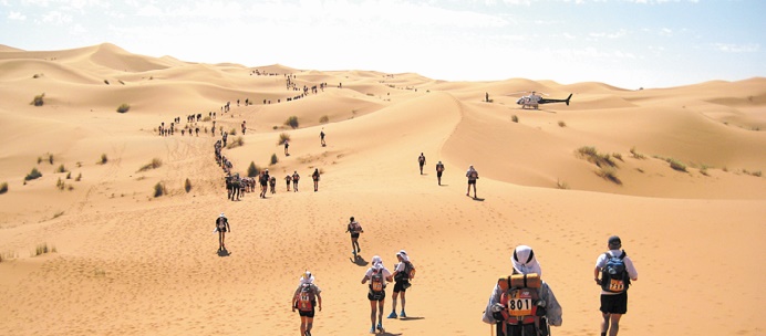 El Morabity et Barnes s'adjugent l’étape inaugurale du Marathon des sables