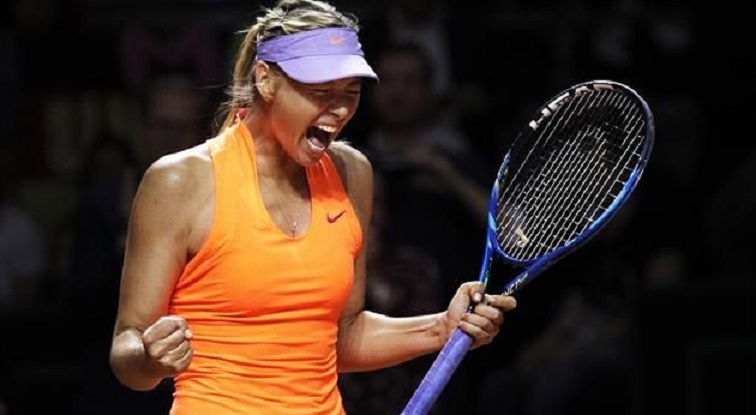 Retour gagnant pour Sharapova à Stuttgart