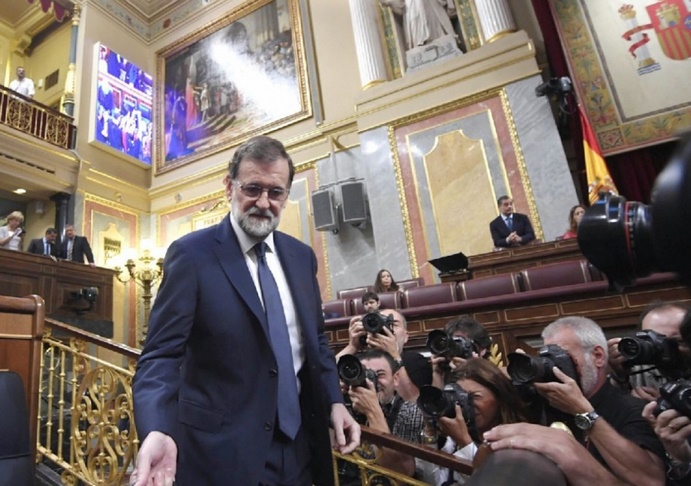 En Espagne, Rajoy, face à sa première motion de censure