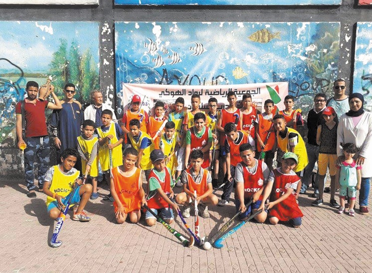 Street hockey à Derb Soltane