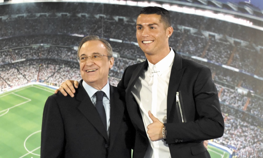 Florentino Perez  Nous pensons que Ronaldo est joueur du Real Madrid et va continuer de l'être