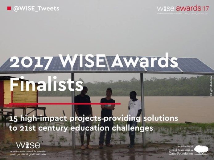 La Fondation Zakoura parmi les 15 finalistes des WISE Awards 2017