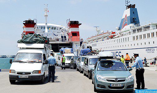 Plus de 22.000 MRE ont transité par les points de passage d'Al Hoceima